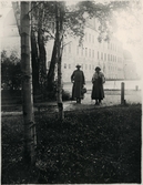 Utanför Vadstena Slott