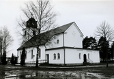 Hultsfreds kyrka, bild tagen från SO, efter restaurering.