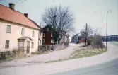 Gamla Norrvägen, Växjö. 
Färgfoto ca 1960.