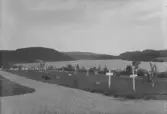 Vågfjärden sett från kyrkogården i Nordingrå.