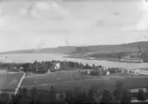 Vy över sågverket i Bollstabruk.