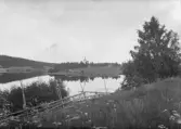 Vy över Edsfjärden, Bollstabruk.