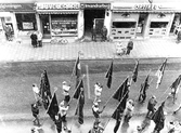 Första maj-demonstration på Drottninggatan, 1981-05-01