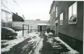 Västerås, Östermalm, kv. Julius.
Innergård Utanbygatan. 1975.