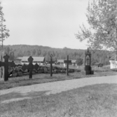 Hedemora, Garpenberg. Kyrkan.
Gamla gravvården. 1929-1930.