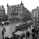 Vy över Stora torget från Stora hotellet