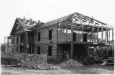 Hyttsidan arbetarbostad för rivning. Ca 1938. (Baksidestext)