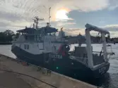 Forskningsfartyget R/V Electra som utförde de inledande undersökningarna.