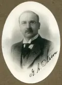 Läraren G.A.Olsson vid Örebro läns småskollärarinneseminarium, 1921-1923