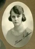 Lärarinnan Florens Eriksson vid Örebro läns småskollärarinneseminarium, 1921-19233