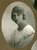 Eleven Margit Röhlander vid Örebro läns småskollärarinneseminarium, 1921-1923
