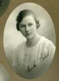 Eleven Greta Sand vid Örebro läns småskollärarinneseminarium, 1921-1923