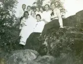 Elever vid sykursen på Örebro läns småskollärarinneseminarium, 1922