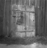 Säter, Gustafs, Backa, Brands gammeldörr, baksidan.