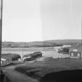 Säter, Gustafs, Enbacka. Gamla brofästet vid Dalälven.