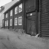 Falun, gård med portlider, Engelbrektsgatan 94 1921.