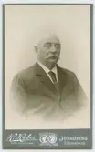 Porträtt på Wiederberg, Jönköping. Bankkassör på Smålands enskilda bank.