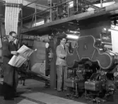 Tryckare vid crabtreepressen