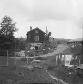 Falun, Vika, Hosjö, Prestlund. Från gaveln.