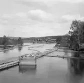 Falun, Vika, Hosjö, Hosjöholmen, Sundbornsån 1926.