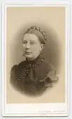 Porträtt på Mathilda Zetterlund f. Bruzelli.