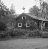 Falun, Karlberg, Britsarvet, Hästberg. Bodgavel med vällingklocka, Karlberg.