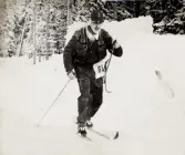Peter Maurin, I11, skidåkare i Ebersteinska tävlingen.