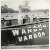 Bogserbåten Wargön. Sigrid Olsson