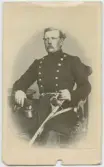 Porträtt på Kapten Adolf Malcolm Åberg född år 1824.