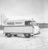 Firmabil för Holmbergs blomsterjord i Västerås 1958