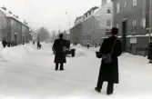 Civilförsvarsövning 1939-1940. Södra vägen, Kalmar