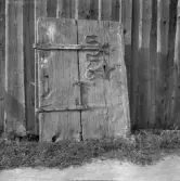 Säter, Gustafs, Backa, Brands gammeldörr, framsidan.