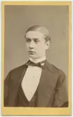 Porträtt på B.W. Örbom född år 1852