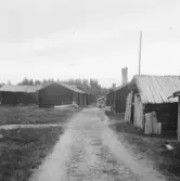 Falun, Jämtbo, Haghed. Bygatan i Haghed.