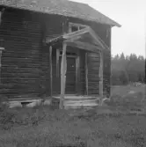 Falun, Jämtbo, Haghed. Brokvist på ödestuga vid Jämtbo.