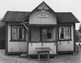 Stuga i CV:s kolonistugeområde, 1960-tal