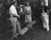 Trio i CV:s koloniträdgårdar, 1960-tal