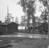 Falun, Främsbacka, Hosjö. 1921-1925. Uthus L:a Främsbacka vid Hosjön.