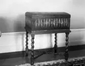 Kista med spiralsvarvat underrede.
