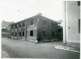 Västerås, Centrum, kv. Kleopatra.
Hus under rivning, Övre Kungsgatan. 1936.