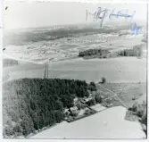 Västerås, Brottberga.
Flygfoto över Gustavsberg. 1970.