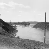 Falun, Vika, Hosjö, Hosjöholmen, utsikt mot Näs & Hosjön 1926.