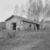 Falun, Korsarvet, kösare. Korsarvet, gammal smedja 1926.