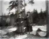 Mälarhöjden, vintertid i närheten av Gröna Källan