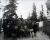 Mälarhöjden, barn på kälkar