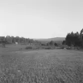 Falun, Slätta. Fr. övre Varggården,  Falu gruva & Gruvberget i bakgrunden 1926.