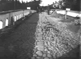 Renoveringsarbeten på Tullbron 1919.