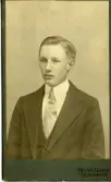Porträtt av en ung Gunnar Henriksson, ca 1920-tal.