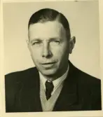 Porträtt av sjöman Gunnar Henriksson, 1900-tal.