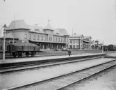 Storviks järnvägsstation. Stationshuset uppfördes 1876.